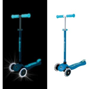 GLOBBER Scooter Primo Plus Glow Lights Blau