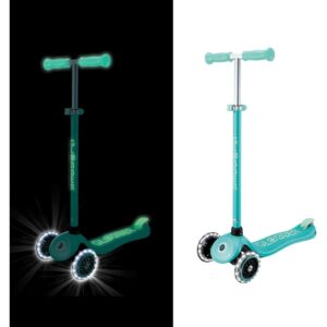 GLOBBER Scooter Primo Plus Glow Lights Grün