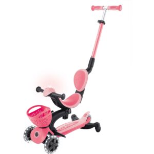 GLOBBER Scooter GO UP Baby Lights 360° Pink