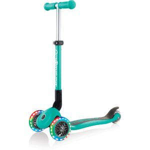 GLOBBER Scooter Junior Foldable Lights Mini Grün