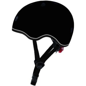 GLOBBER Kinderhelm Evo Lights Schwarz, XS-S