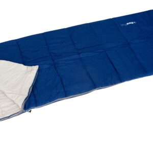 Eurotrail Schlafsack Spring Polyester, Navy/Taupe
