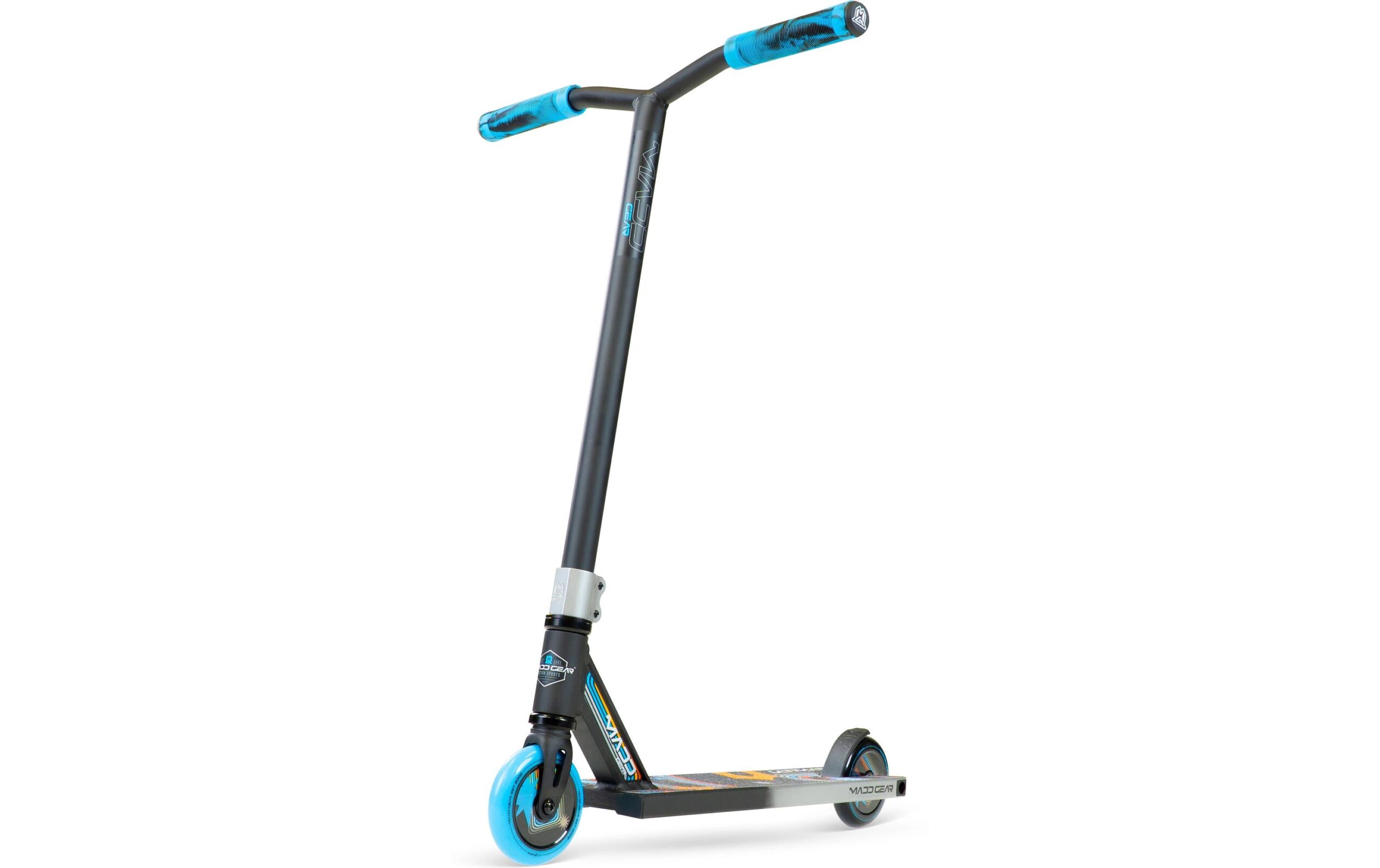Madd Gear Scooter Freestyle Carve Ultimate Schwarz-Grau/Regenbogen