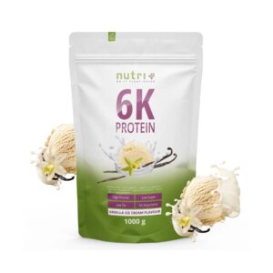 Nutri+ Pulver Vegan 6K Protein Vanille 1000 g