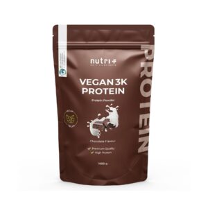 Nutri+ Pulver Vegan 3K Protein Schokolade 1000 g