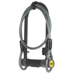 Yale Veloschloss YUL2C Bügel mit Kabel, 230 mm