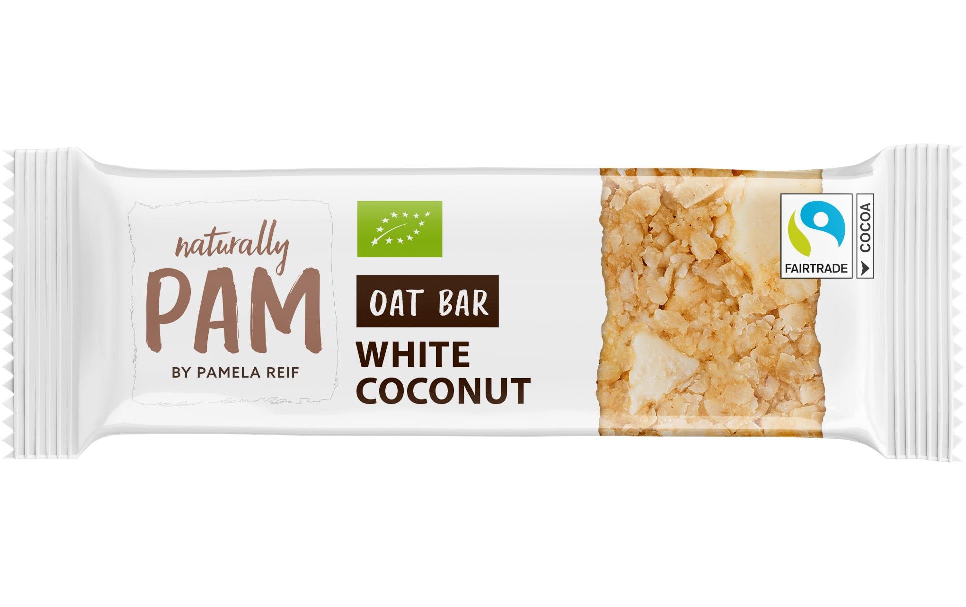 Naturally Pam Riegel Bio Oat Bar White Coconut 12 x 40 g