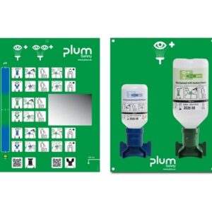 PLUM Augen Notfallstation 200 ml pH Neutral, 500 ml NaCl