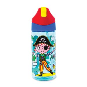 Rachel Ellen Trinkflasche Pirat 350 ml, Rot
