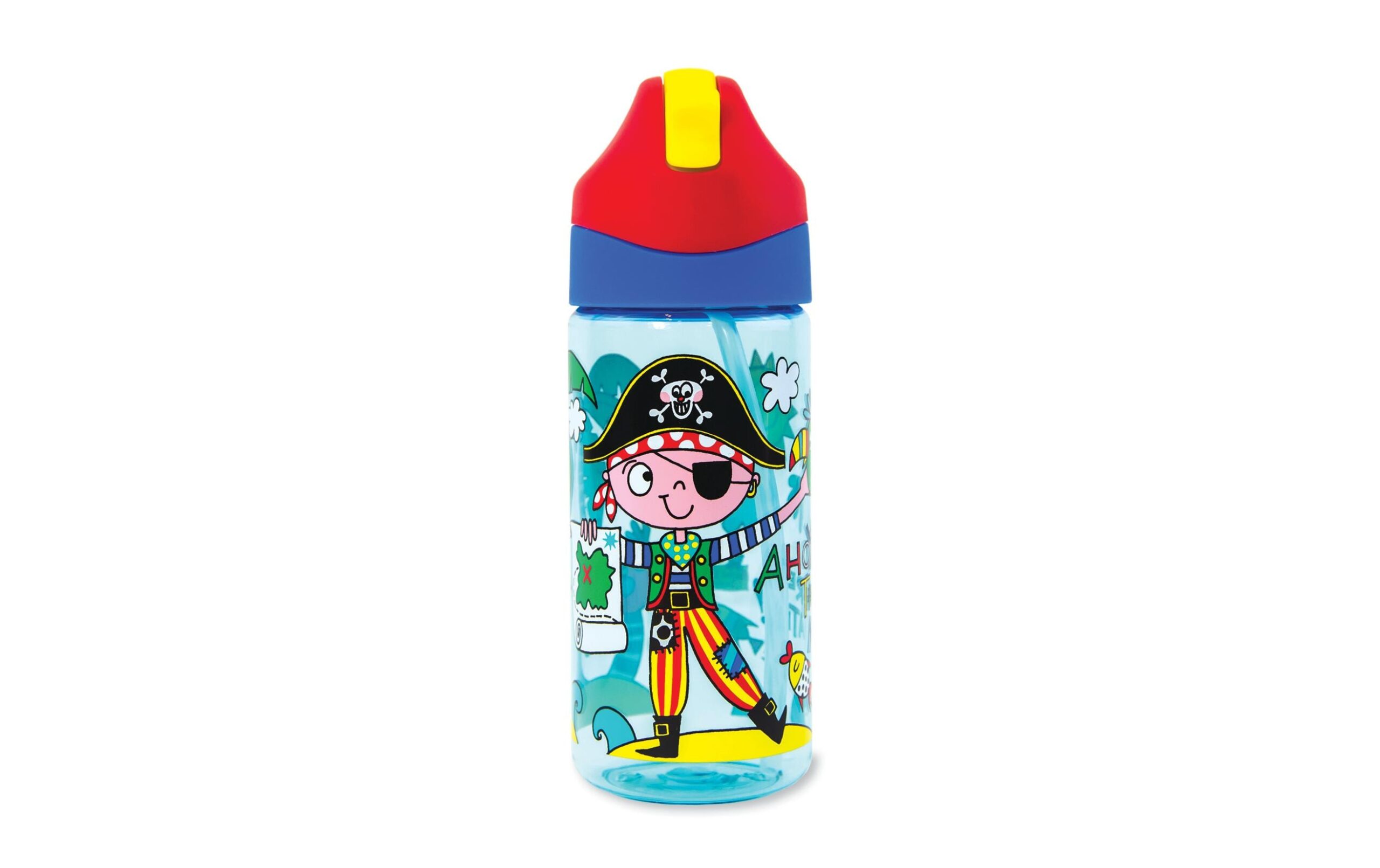 Rachel Ellen Trinkflasche Pirat 350 ml, Rot