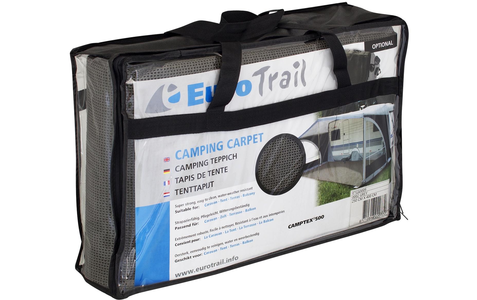 Eurotrail Zeltteppich Camptex 250 cm x 400 cm