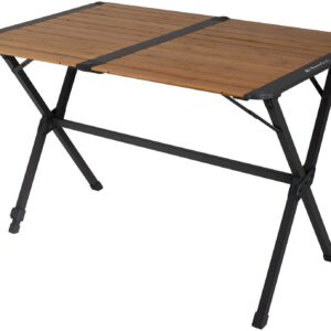 Eurotrail Campingtisch Chambery Bamboo 110 cm x 70 cm
