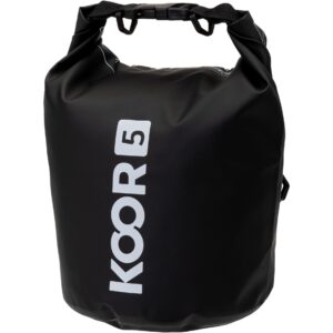 KOOR Dry Bag Zaaino Schwarz 5 l
