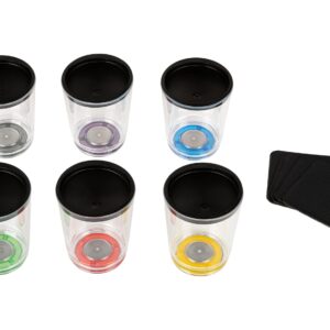 Silwy Magnet-Trinkbecher, 6er-Set