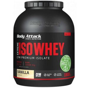 Body Attack Pulver Extreme Iso Whey Professional Vanille 1800 g