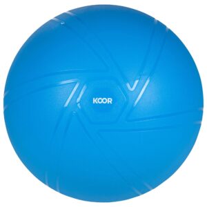 KOOR Gymnastikball 65 cm, Blau