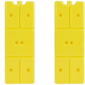 KOOR Kühlelement Arctico M, Doppelpack Giallo