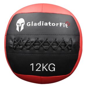 Gladiatorfit Medizinball Ultra-strapazierfähiger Wall Ball 12 kg