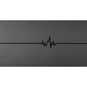 Airex Yogamatte Heartbeat, Anthrazit