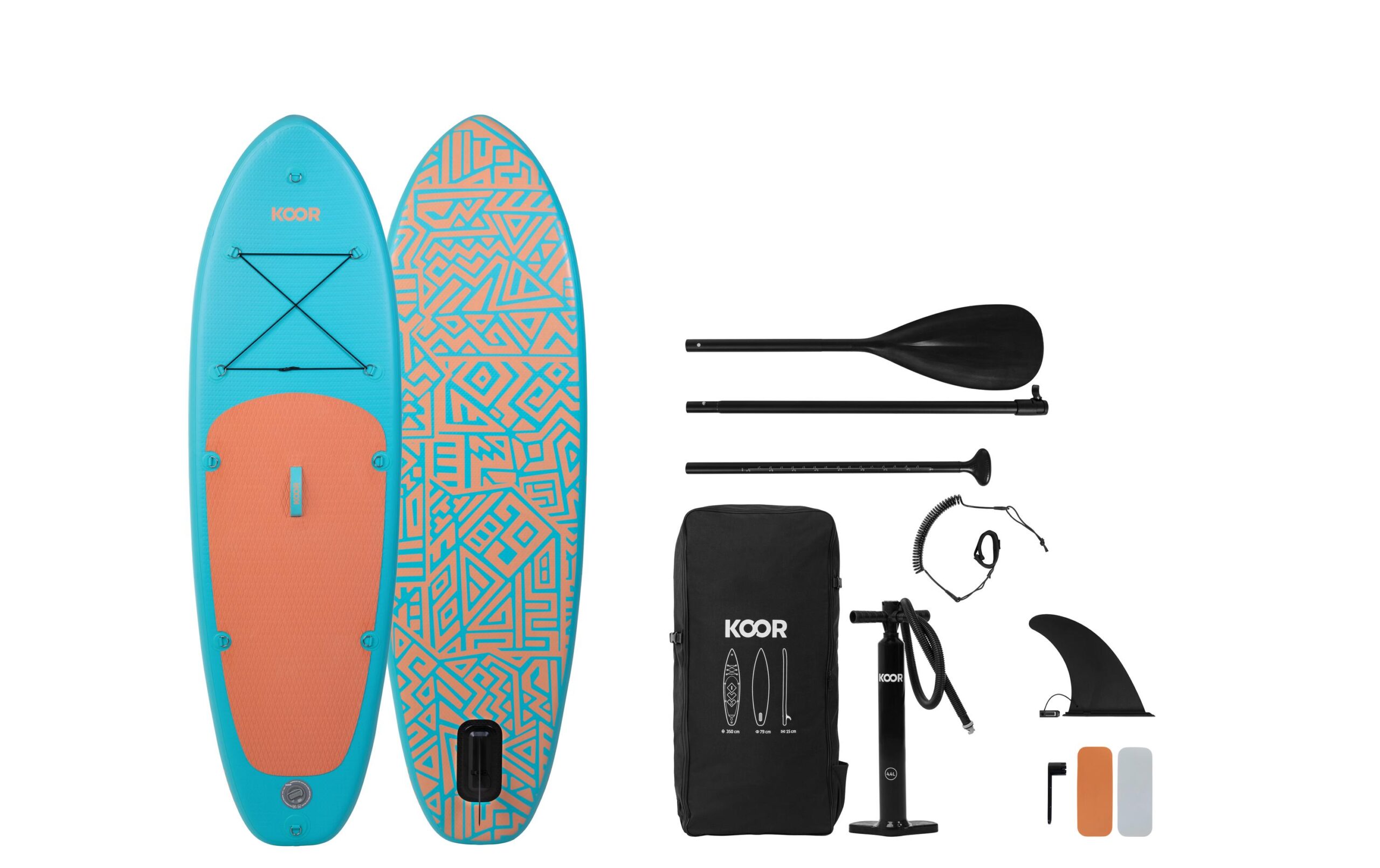 KOOR SUP Board Adventuur 8' für Kinder