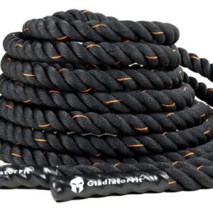 Gladiatorfit Rope wellenförmig aus Polyester, 15 m
