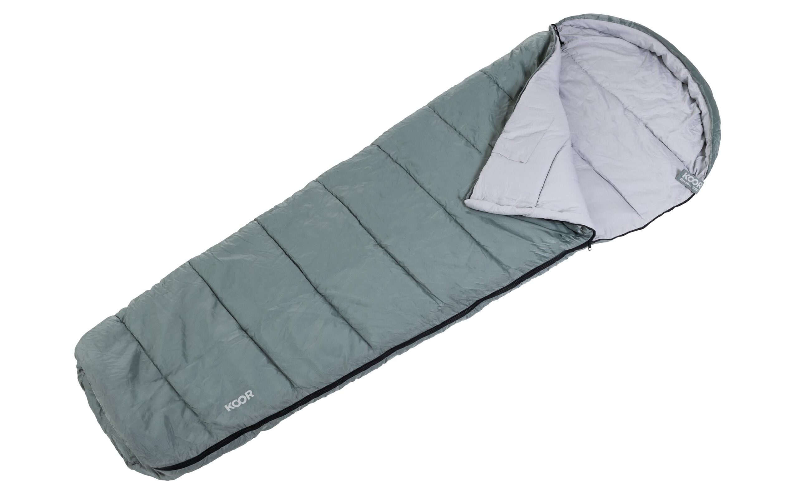 KOOR Schlafsack Baaba 950 Grau 80 x 220 cm
