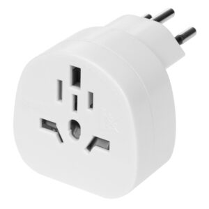 FURBER.power Reiseadapter Welt – CH, Weiss
