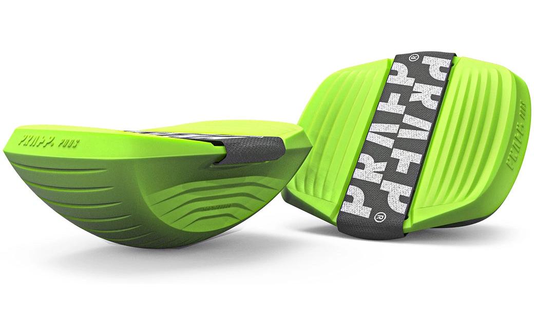 PRAEP Balance Board Pods 2.0 Grün, integrierte Straps