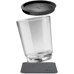 Silwy Magnet-Kunststoff-Trinkbecher Triple Transparent