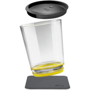 Silwy Magnet-Kunststoff-Trinkbecher Triple Gelb