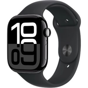 Apple Watch Series 10 46 mm LTE Alu Jet Black Sport S/M