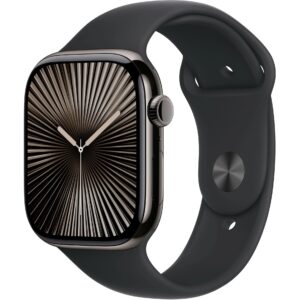 Apple Watch Series 10 46 mm LTE Titanium Jet Black Sport S/M