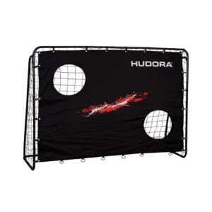 Hudora Fussballtor Trainer mit Torwand 213 x 153 x 76 cm