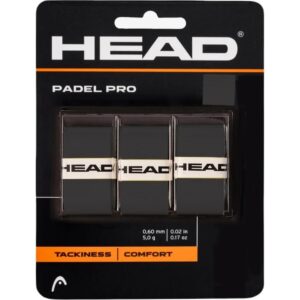 HEAD Padel Grip Padel Pro 3er-Pack, Schwarz