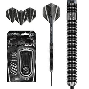 Winmau Dartpfeile Steeldart Blackout 3 Stück