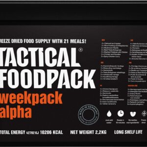 Tactical Foodpack Hauptgericht Week Pack Alpha