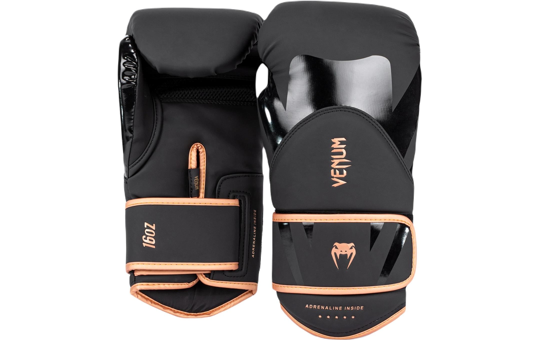 Venum Challenger 4.0 Boxing Gloves Schwarz/Bronze, 16 oz