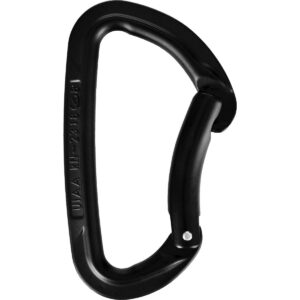 Wild Country Carabiner Session Bent Gate Schwarz