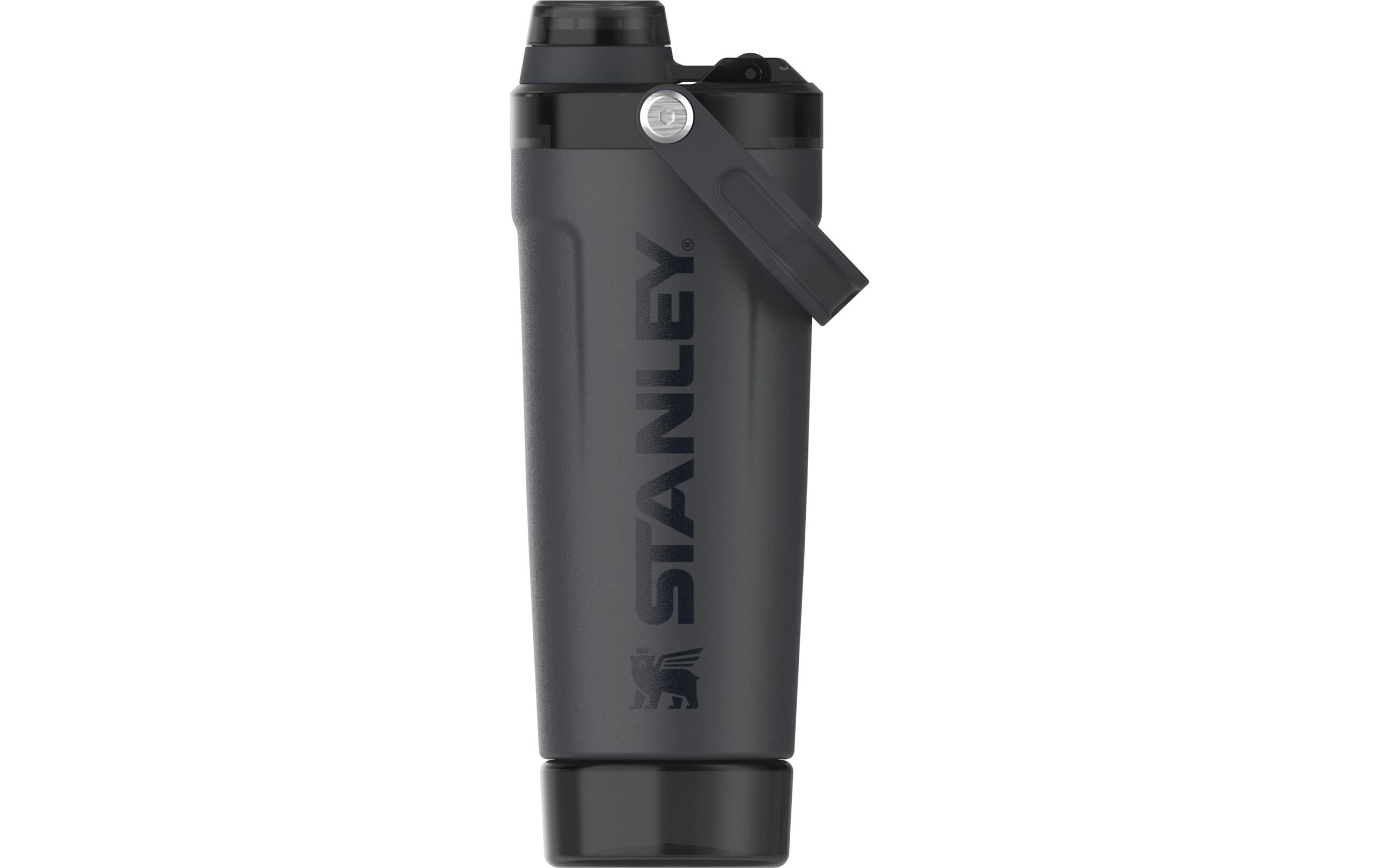Stanley 1913 Shaker & Trinkflasche Activate 600 ml, Schwarz