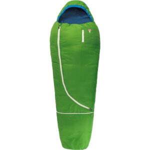 Grüezi Bag Kinderschlafsack Biopod Wolle Kids World Traveller Green