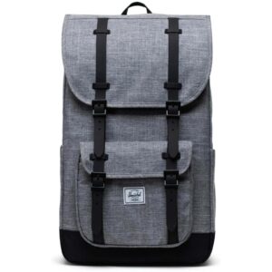 Herschel Rucksack Little America Raven Crosshatch