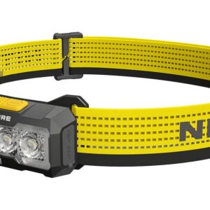 Nitecore Stirnlampe NU27 600 Lumen Schwarz/Gelb