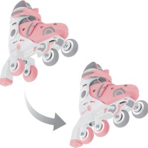 GLOBBER Inline-Skates 2 in 1 Gr. 30-33, Pastel Pink