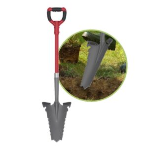 EASYmaxx EASYmaxx Spaten- & Wurzelsäge – 114 cm, Grau/Rot