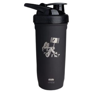 Smartshake Smartshake Reforce Harley Quinn Shaker 900 ml, Schwarz