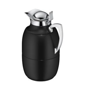 Alfi Thermoskanne Juwel 1000 ml, Schwarz Matt