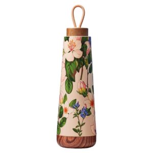 BioLoco Thermosflasche Loop-Afternoon table 500 ml, Beige/Grün
