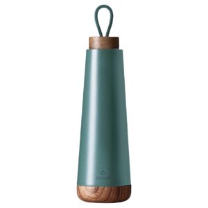 BioLoco Thermosflasche Loop-Dark sage 500 ml, Grün