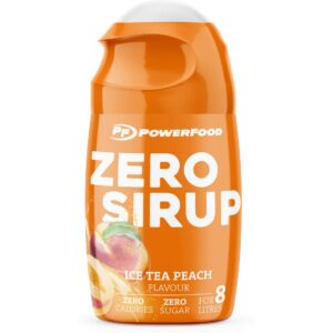 PowerFood Zero Sirup 65 ml, Ice Tea Peach