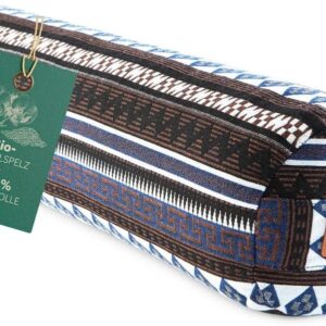 DoYourYoga Yoga-Bolster Tarik, Dinkelspelz, Mehrfarbig/Braun